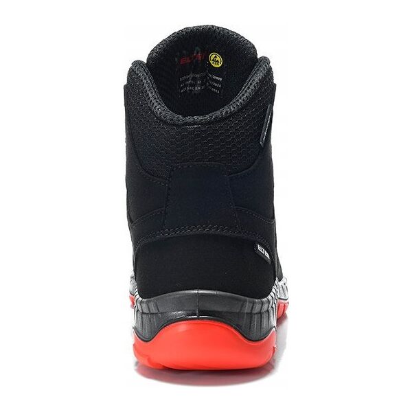 Elten Batai ELTEN Maddox Black Red Mid ESD S3 SRC, juodi/raudoni 47