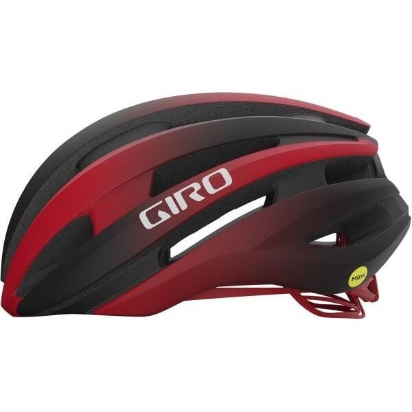 Giro Kask szosowy GIRO SYNTHE II INTEGRATED MIPS matte black bright red roz. L (59-63 cm) (NEW)