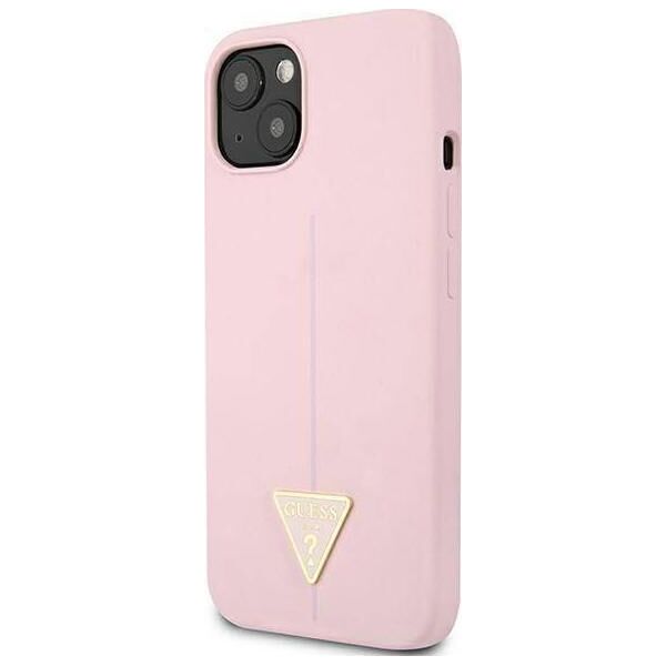 Guess Guess GUHCP13MSLTGU iPhone 13 6,1" fioletowy/purple hardcase Silicone Triangle