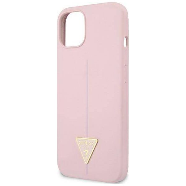Guess Guess GUHCP13MSLTGU iPhone 13 6,1" fioletowy/purple hardcase Silicone Triangle