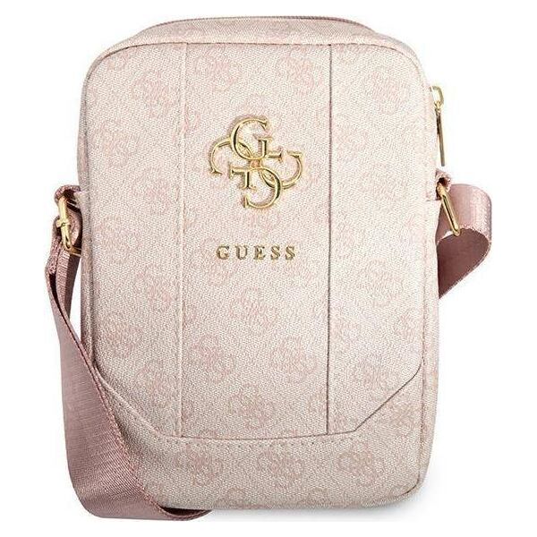 Guess Guess Torba GUTB8G4GFPI 8" różowa /pink 4G Big Metal Logo
