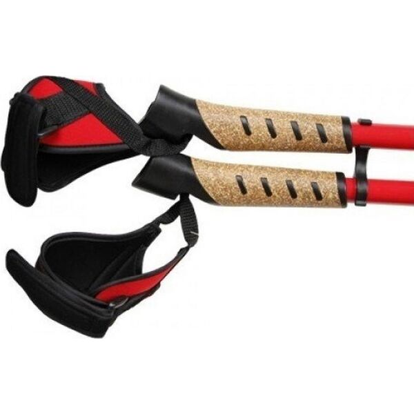 Spartan Kije nordic walking 2-sekwencje czerwone
