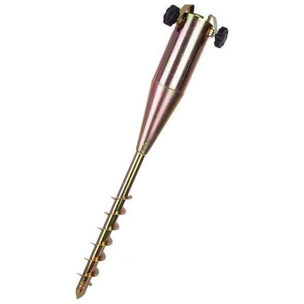 Saska Garden Baza mocowanie do parasola metalowa wkręcana 1032887