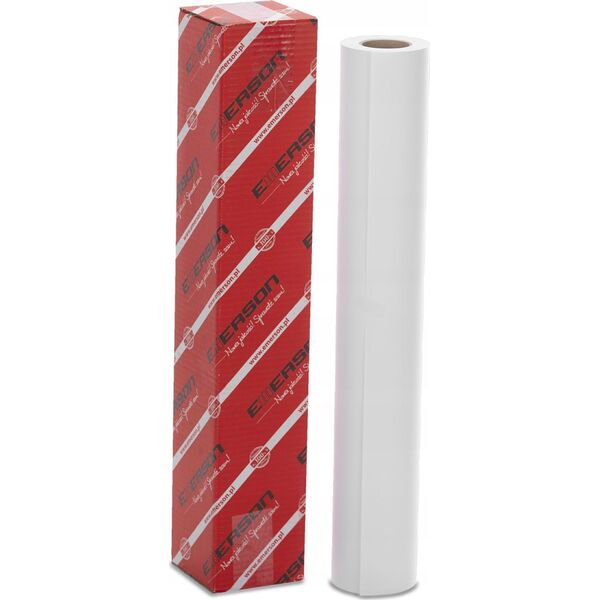 Emerson Papier do plotera 594mm x100m 80g EMERSON rp0594100wk gilza 50mm