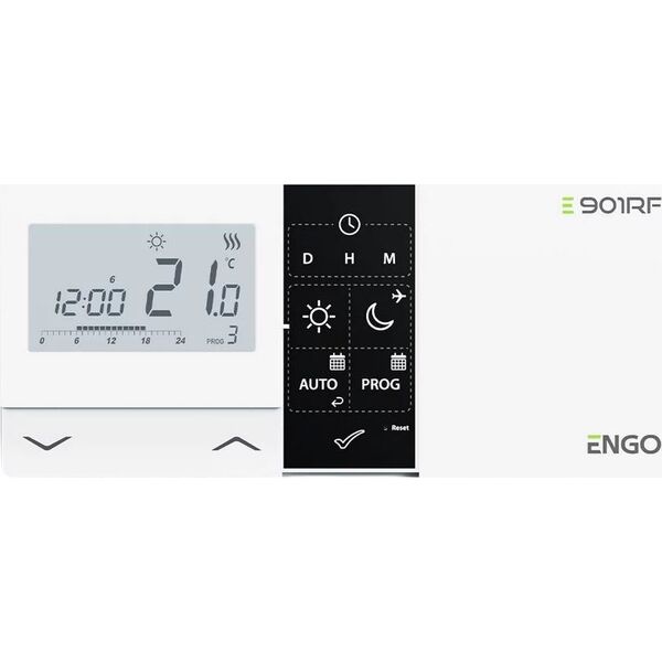 Salus Programowany, bezprzewodowy regulator temperatury E901RF