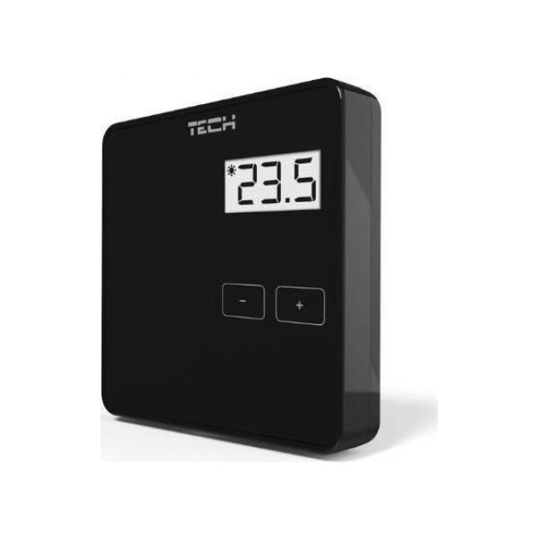 Tech Przewodowy regulator pokojowy dwustanowy do listwy L-10 R-10b czarny