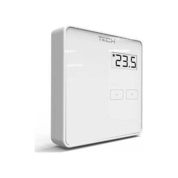 Tech Przewodowy regulator pokojowy dwustanowy do listwy L-10 R-10b biały