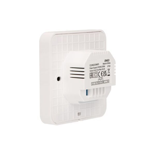 Internetowy regulator temperatury, WI-FI, 230V, Biały