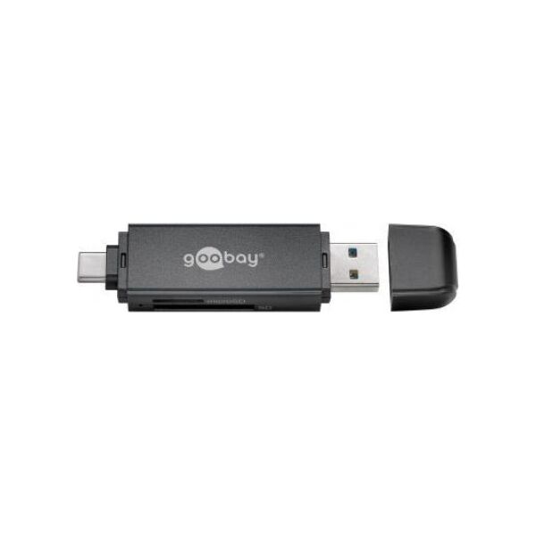 Czytnik Goobay USB 3.0 - USB-C™ 2 w 1 Czytnik kart 58261