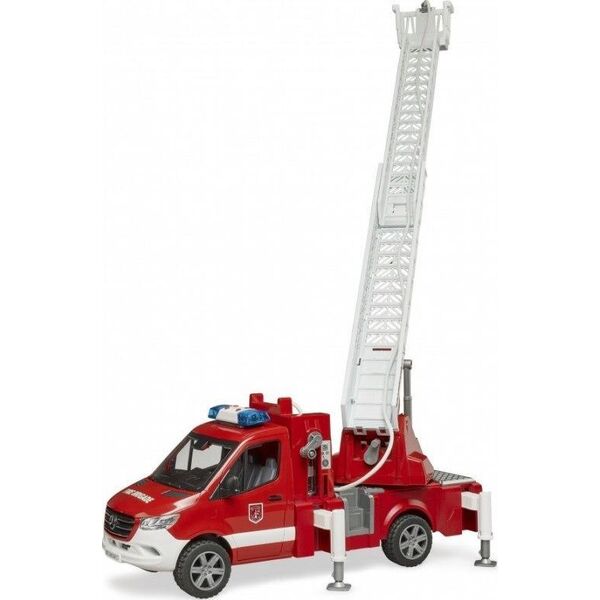 Bruder Wóz strażacki Mercedes Benz Sprinter z drabiną i światłami