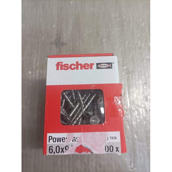 Fischer Medsraigtis 6,0 x 90 A2 TORX, 100 vnt.