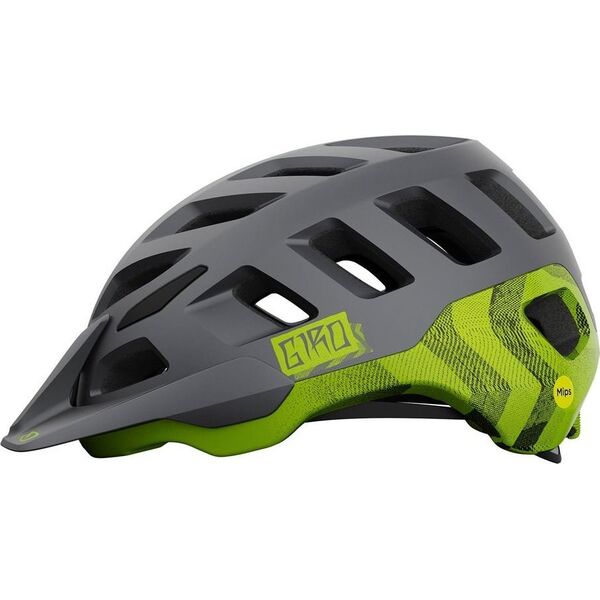 Giro Kask mtb GIRO RADIX matte metallic black ano lime roz. L (59-63 cm) (NEW)