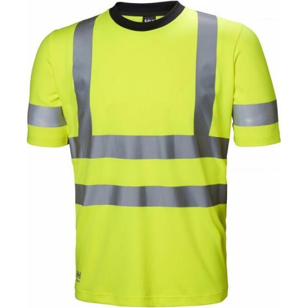 Helly Hansen Koszulka ostrzegawcza ADDVIS, rozmiar 2XL, żółty ostrzegawczy