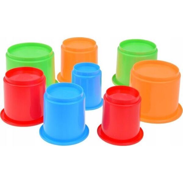 Little Tikes Kolorowe kubki Little tikes piramidka ZA2766 8 el