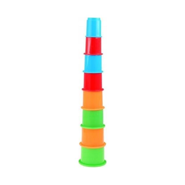 Little Tikes Kolorowe kubki Little tikes piramidka ZA2766 8 el