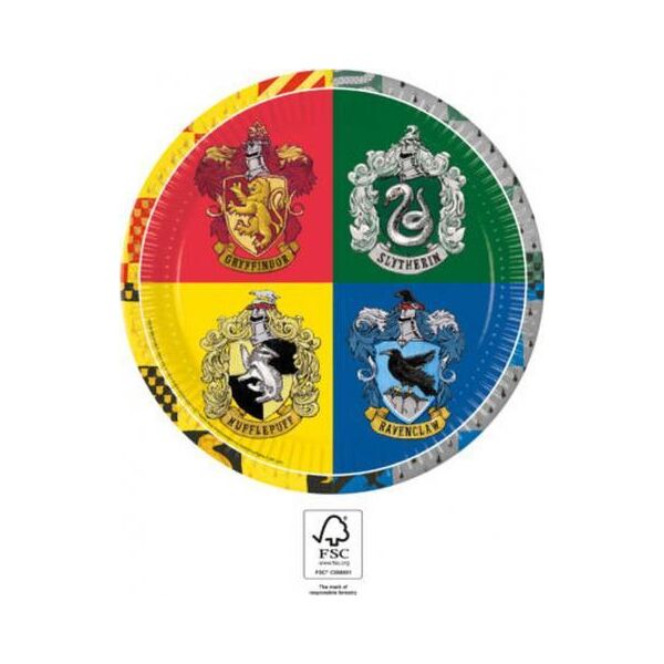 GoDan Talerzyki papiertowe Harry Potter 23cm 8szt
