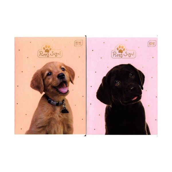 Interdruk Zeszyt A5/32K kratka UV Puppy Sign (10szt)