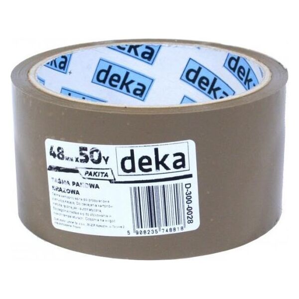 Deka TAŚMA PAKOWA PAKITA BRĄZOWA 48MM*50Y
