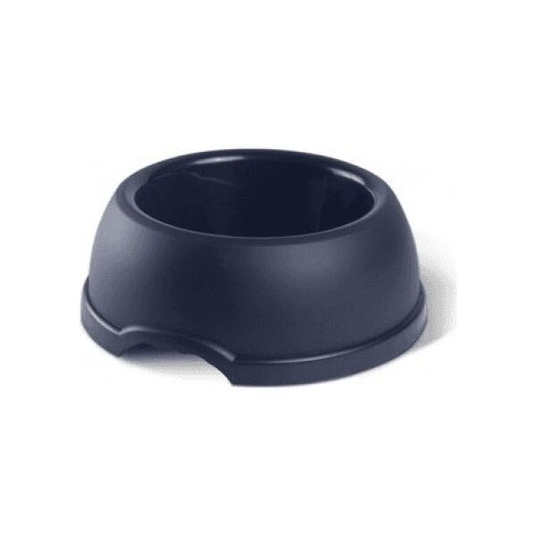 Barry King Miska plastikowa dla psów XL, 2,25L, granatowa, śr. 29cm,