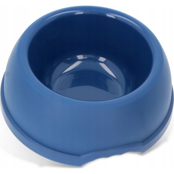 Barry King Miska plastikowa dla psów XXL, 3L, granatowa, śr. 32,5cm,