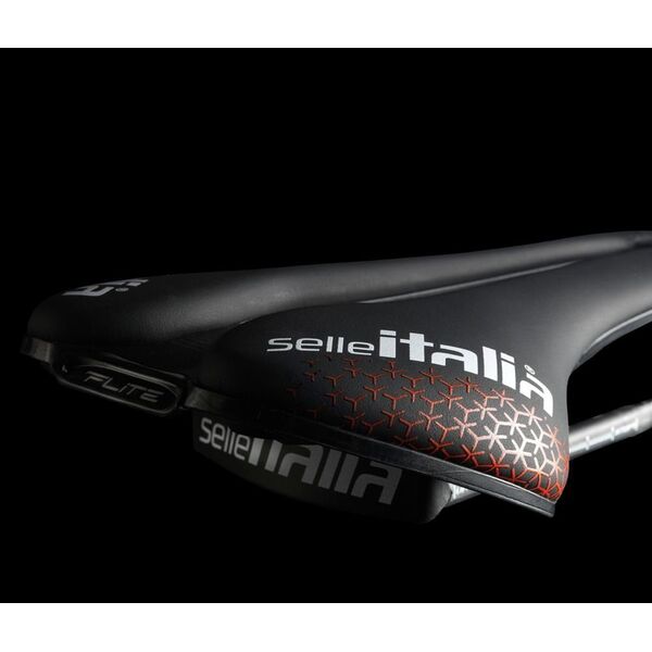 Selle Italia Siodło SELLE ITALIA FLITE Boost PRO TEAM Kit Carbonio Superflow L3, Carbon Rail ⌀7x9 mm + 10mm, Fibra-Tek, 170g, Czarne (NEW)