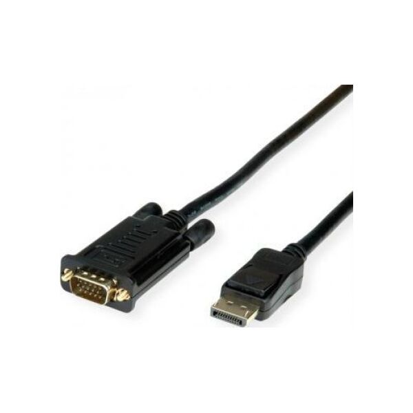 Kabel Value DisplayPort - D-Sub (VGA) 1.5m czarny (11.99.5801)