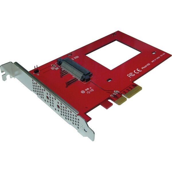 Karta sieciowa Roline ROLINE 2.5"" NVMe U.2 SSD PCIe 3.0 x4 Carrier Adapter