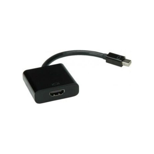Adapter AV Value DisplayPort Mini - HDMI czarny
