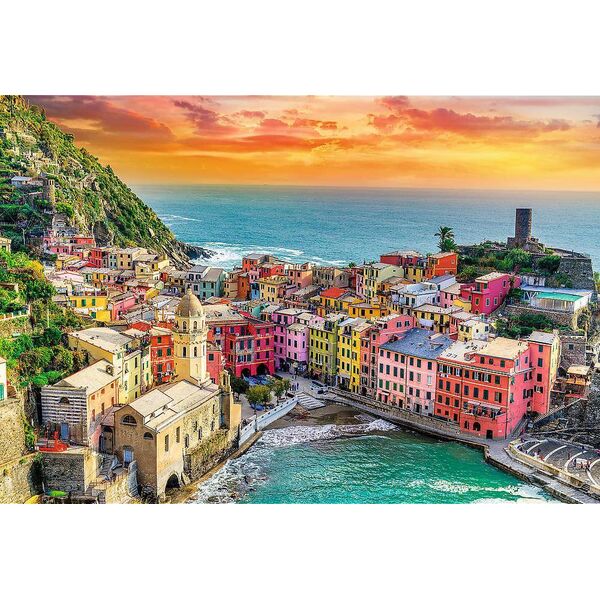 Trefl Puzzle 1000 Vernazza, Liguria Włochy Unlimited Fit Technology