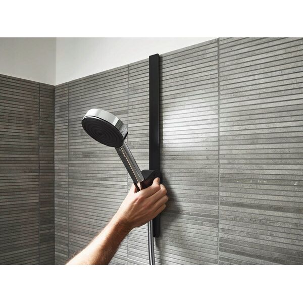 Hansgrohe Panel ścienny 50 cm, czarny matowy