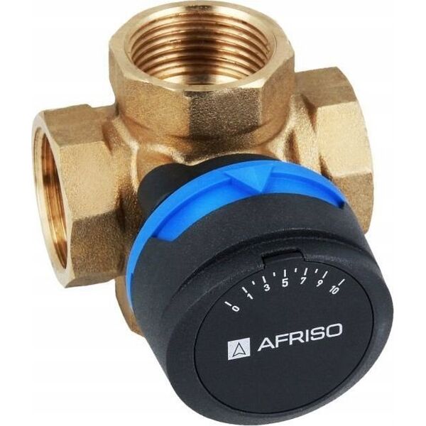Afriso Zawór mieszający 4-drogowy obrotowy ARV 487 ProClick DN50, Rp2", Kvs 40