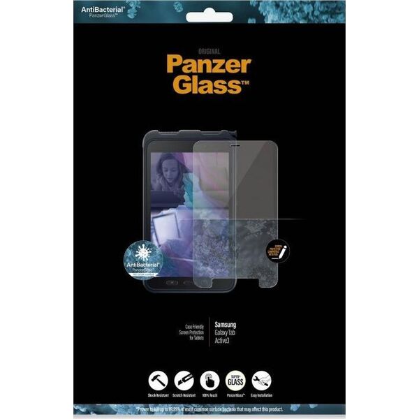 PanzerGlass PanzerGlass Clear Case Samsung, Galaxy Tab Active 3, Transparent