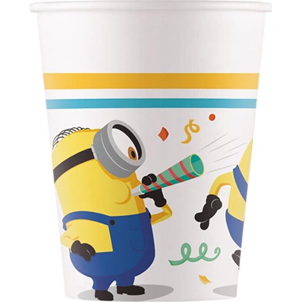 GoDan Kubeczki papierowe Minionki 200 ml 8 szt. Godan
