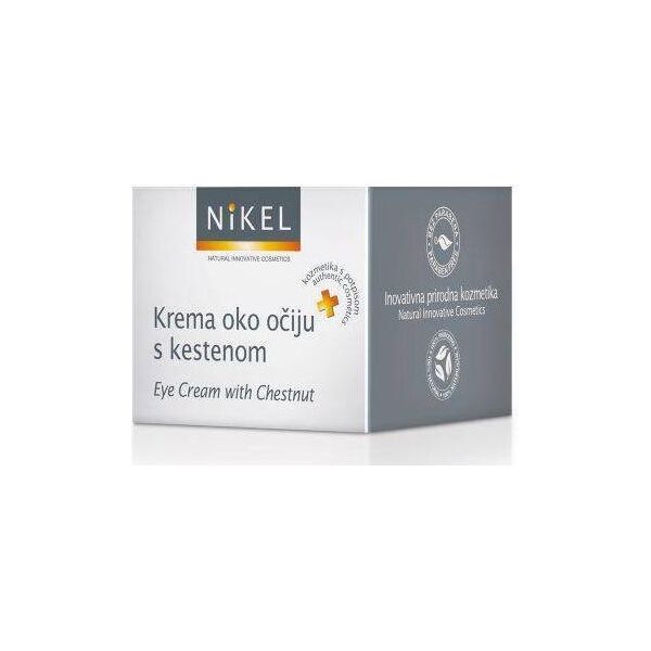 Nikel NIKEL, Krem rozjaśniający pod oczy z Kasztanowcem, 15ml