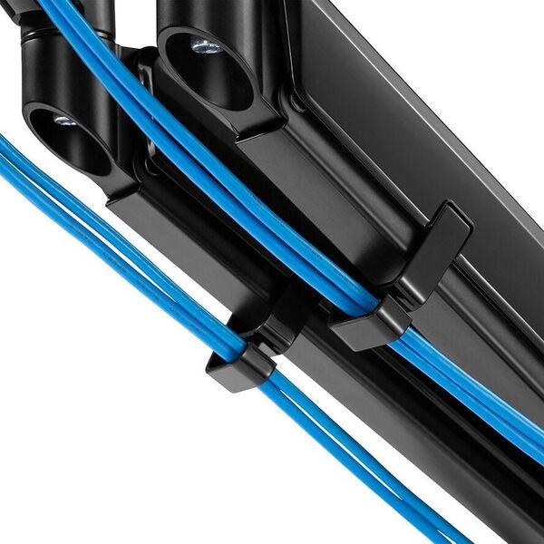 Neomounts Uchwyt biurkowy na 2 monitory 17" - 32" (DS70-810BL2)
