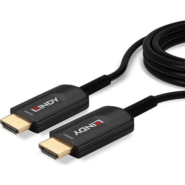 Kabel Lindy HDMI - HDMI 15m czarny (38381)