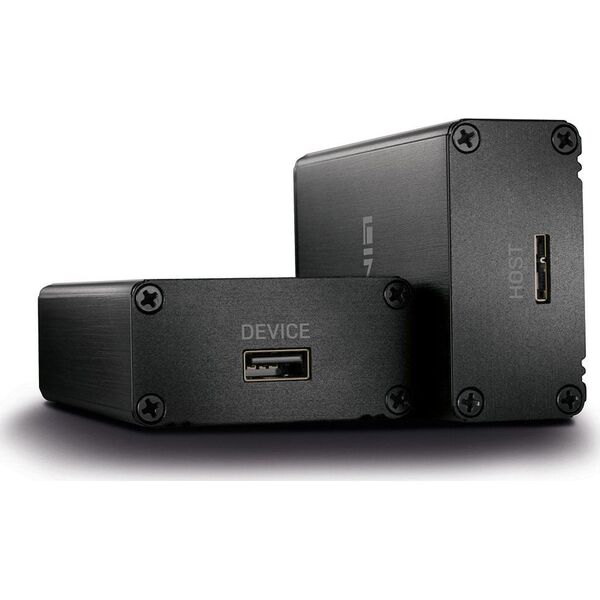 Adapter USB Lindy 42708 USB micro B - USB Czarny  (42708)