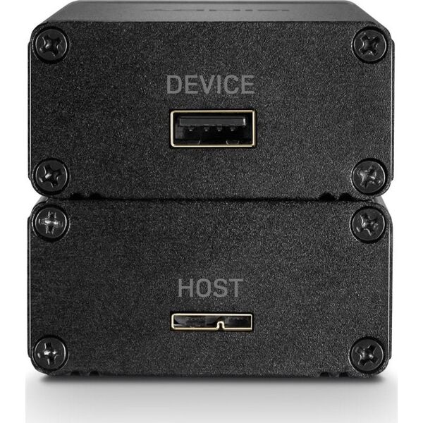 Adapter USB Lindy 42708 USB micro B - USB Czarny  (42708)