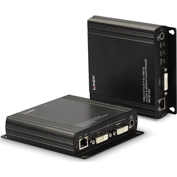 Przełącznik Lindy I/O KVM EXTENDER 140M CAT6/39245 LINDY