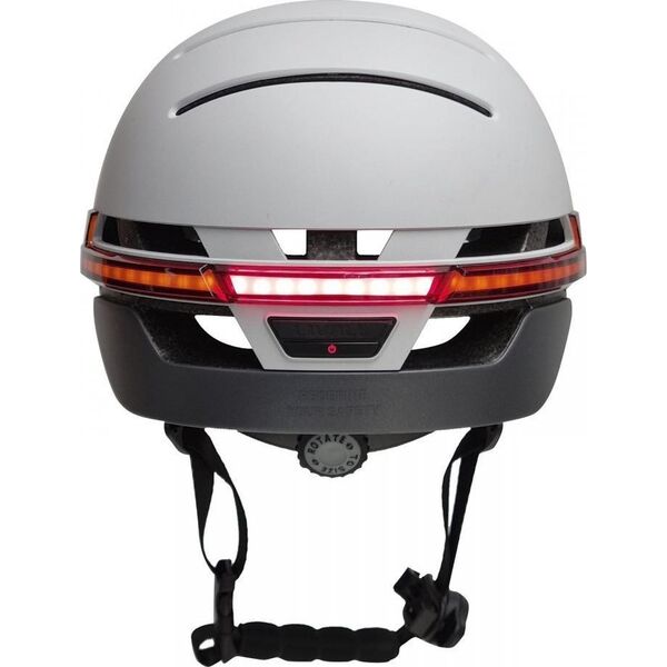 Livall Neo Smart Kask Miejski Bluetooth LED/SOS, Szary, r. M (BH51M)