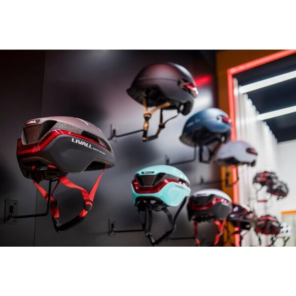 Livall Smart Kask Rowerowy LED/SOS r. 58-62cm Miętowy EVO21