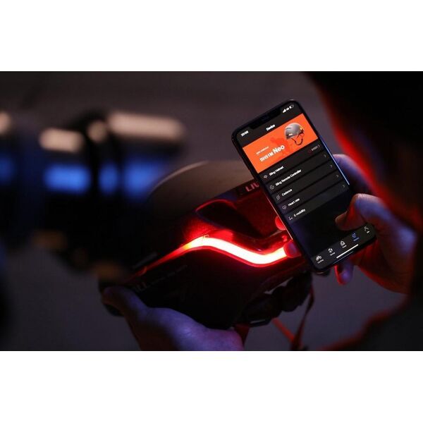 Livall Smart Kask Rowerowy LED/SOS r. 58-62cm Miętowy EVO21