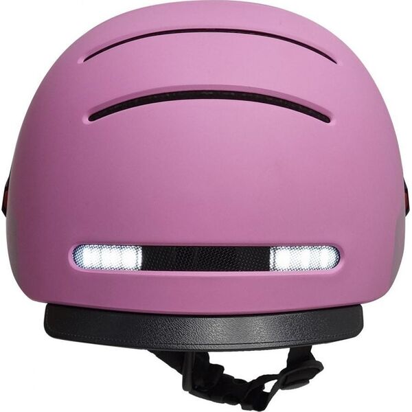 Livall Neo Smart Kask Miejski Bluetooth LED/SOS, Różowy, r. M (BH51M)