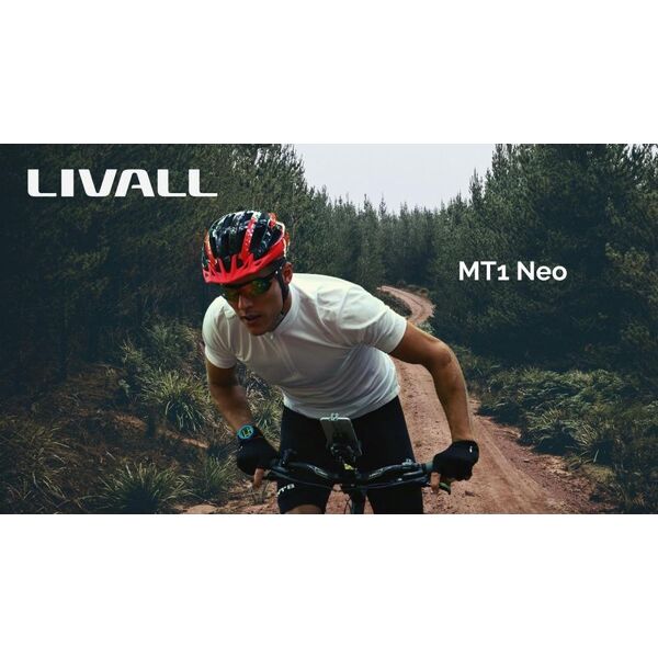Livall Smart Kask MTB MT1 Neo Intercom/LED/SOS/BT r. 54-58cm czerwony