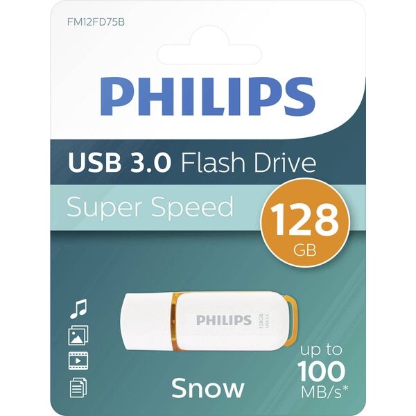 Pendrive Philips Snow Edition 3.0, 128 GB  (FM12FD75B/00)