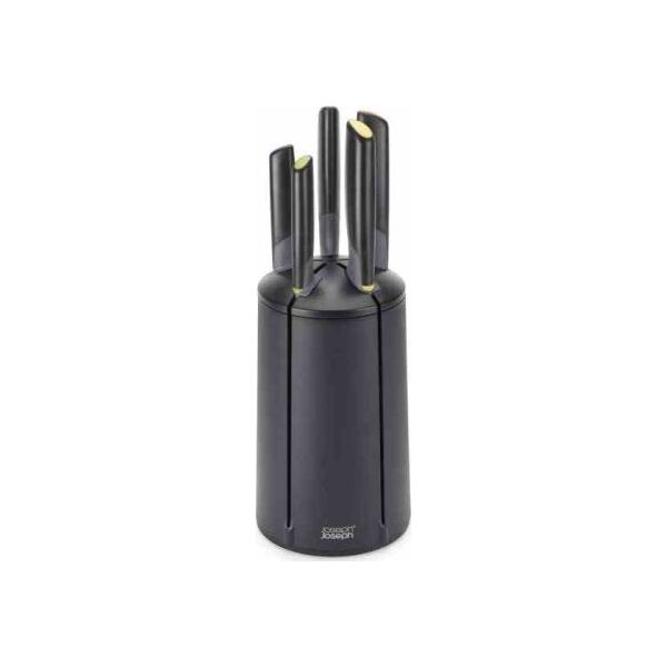 Joseph Joseph Joseph Joseph Elevate Knife Block Set 6 pcs. black