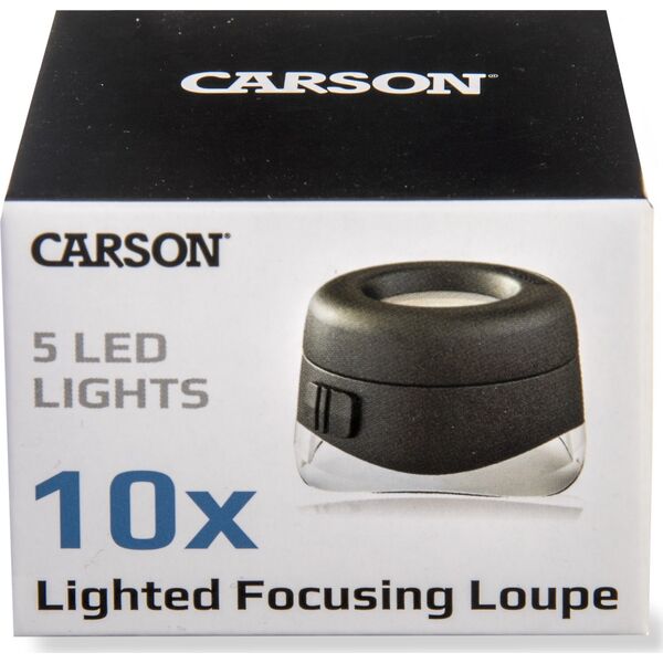 Carson Carson LH-50 VersalLoupe LED 10x Focusable Magnifier