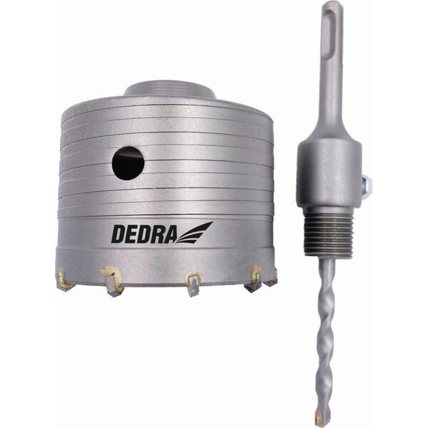 Dedra Wiertło koronkowe 100mm HM z uchwytem SDS+