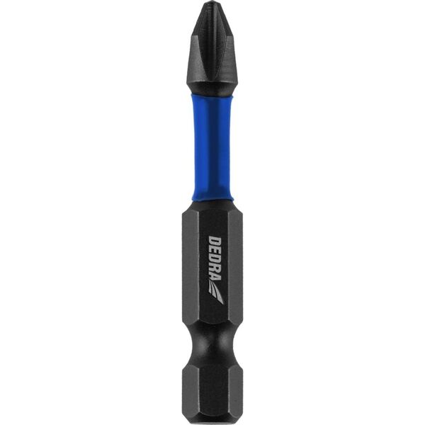Dedra Końcówki wkrętakowe udarowe Phillips PH3x50mm, 2szt blister