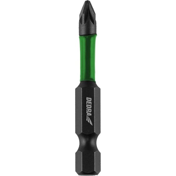 Dedra Końcówki wkrętakowe udarowe Pozidiv PZ1x50mm, 2szt blister